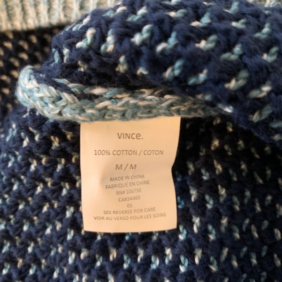 Vince Ombre Blue Crewneck - Picture 4 of 4